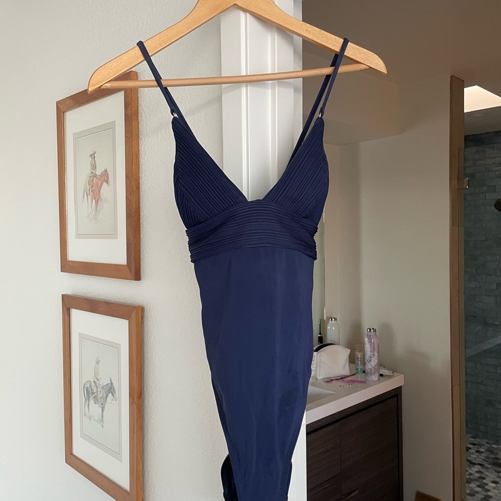 Robin Piccone one piece in navy